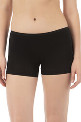 Özkan 0412 3'lü Paket Kadın Likralı %95 Pamuklu Süprem Esnek Rahat Boxer Şort Tayt - Thumbnail