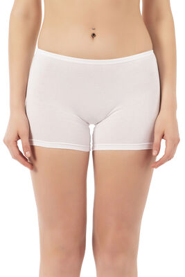 Özkan Underwear - Özkan 0412 3'lü Paket Kadın Likralı %95 Pamuklu Süprem Esnek Rahat Boxer Şort Tayt (1)