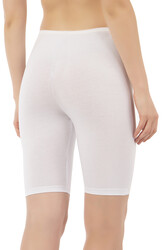 Özkan 0413 3'lü Paket Kadın %95 Pamuklu Likralı Süprem Kumaş Esnek Rahat Yumuşak Diz Üstü Toparlayıcı Yüksek Bel Kısa Tayt - Thumbnail