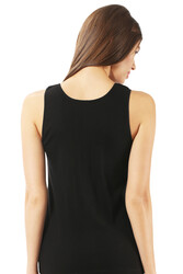 Özkan 23320 3'lü Paket Kadın Pamuklu Likralı Süprem Esnek Rahat Kalın Askılı Atlet - Thumbnail