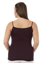 Özkan 2040 5'li Paket Kadın Viskon Saten Yaka Esnek Rahat Yumuşak İnce Askılı Atlet - Thumbnail