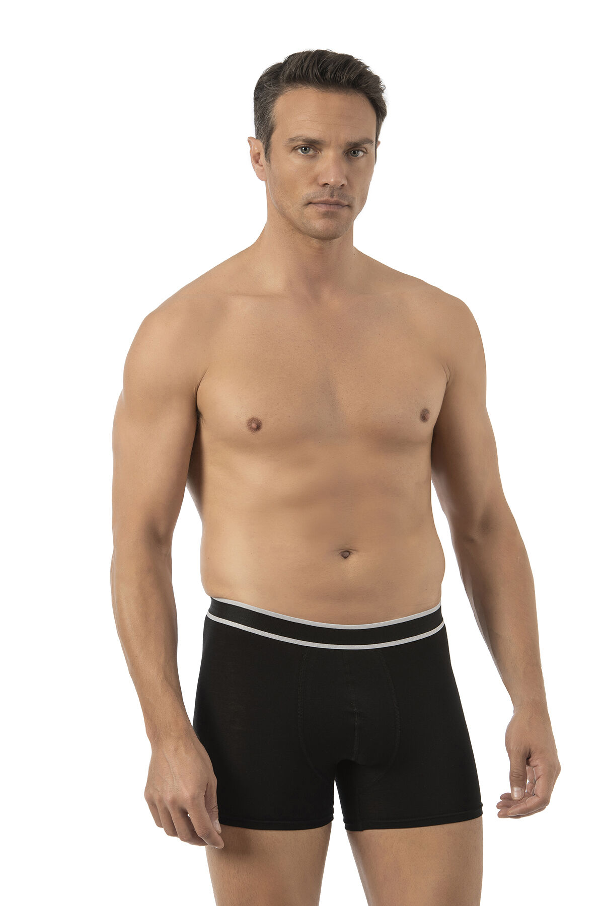 Özkan 11226 5'li Paket Erkek %95 Pamuklu Likralı Süprem Kumaş Esnek Rahat Boxer Şort