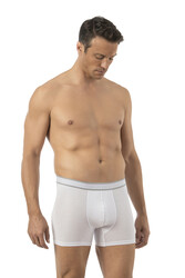 Özkan 11226 5'li Paket Erkek %95 Pamuklu Likralı Süprem Kumaş Esnek Rahat Boxer Şort - Thumbnail