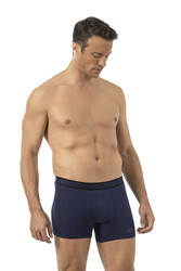 Özkan 11226 5'li Paket Erkek %95 Pamuklu Likralı Süprem Kumaş Esnek Rahat Boxer Şort - Thumbnail