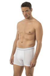 Özkan 11226 5'li Paket Erkek %95 Pamuklu Likralı Süprem Kumaş Esnek Rahat Boxer Şort - Thumbnail