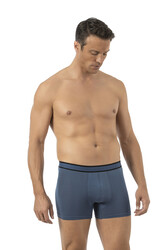 Özkan 11226 5'li Paket Erkek %95 Pamuklu Likralı Süprem Kumaş Esnek Rahat Boxer Şort - Thumbnail