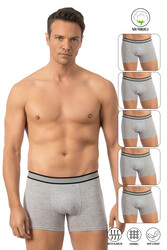 Özkan 11226 5'li Paket Erkek %95 Pamuklu Likralı Süprem Kumaş Esnek Rahat Boxer Şort - Thumbnail