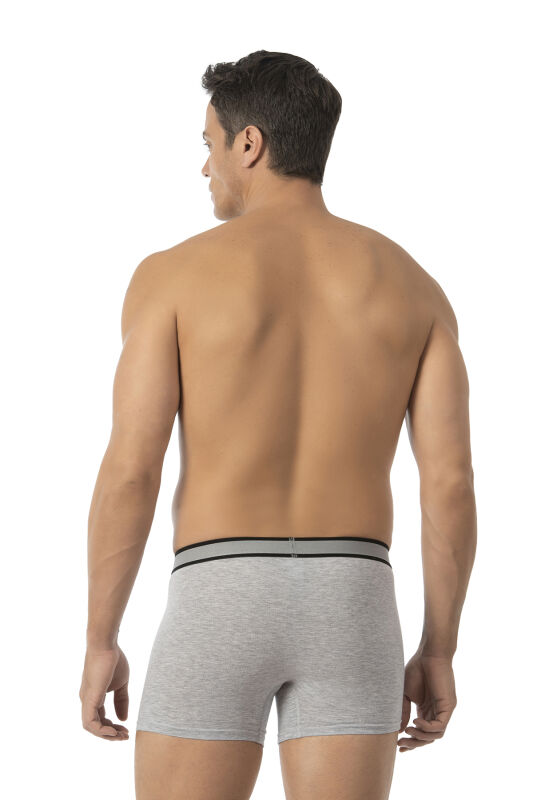 Özkan 11226 5'li Paket Erkek %95 Pamuklu Likralı Süprem Kumaş Esnek Rahat Boxer Şort - 17