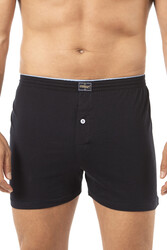 Özkan 0041 5'li Paket Erkek %100 Pamuklu Şardonlu Klasik Rahat Kesim Havlu Bel Süprem Penye Boxer - Thumbnail