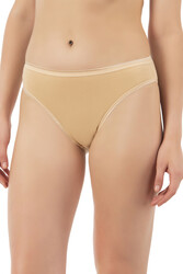 Özkan 6120 6'lı Paket Kadın Pamuklu Likralı Süprem Esnek Rahat Slip Külot - Thumbnail