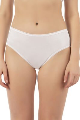 Özkan Underwear - Özkan 6121 6'lı Paket Kadın Pamuklu Likralı Süprem Yüksek Bel Bato Külot (1)
