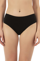 Özkan 6121 6'lı Paket Kadın Pamuklu Likralı Süprem Yüksek Bel Bato Külot - Thumbnail