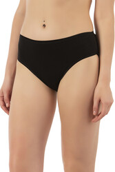 Özkan 6121 6'lı Paket Kadın Pamuklu Likralı Süprem Yüksek Bel Bato Külot - Thumbnail