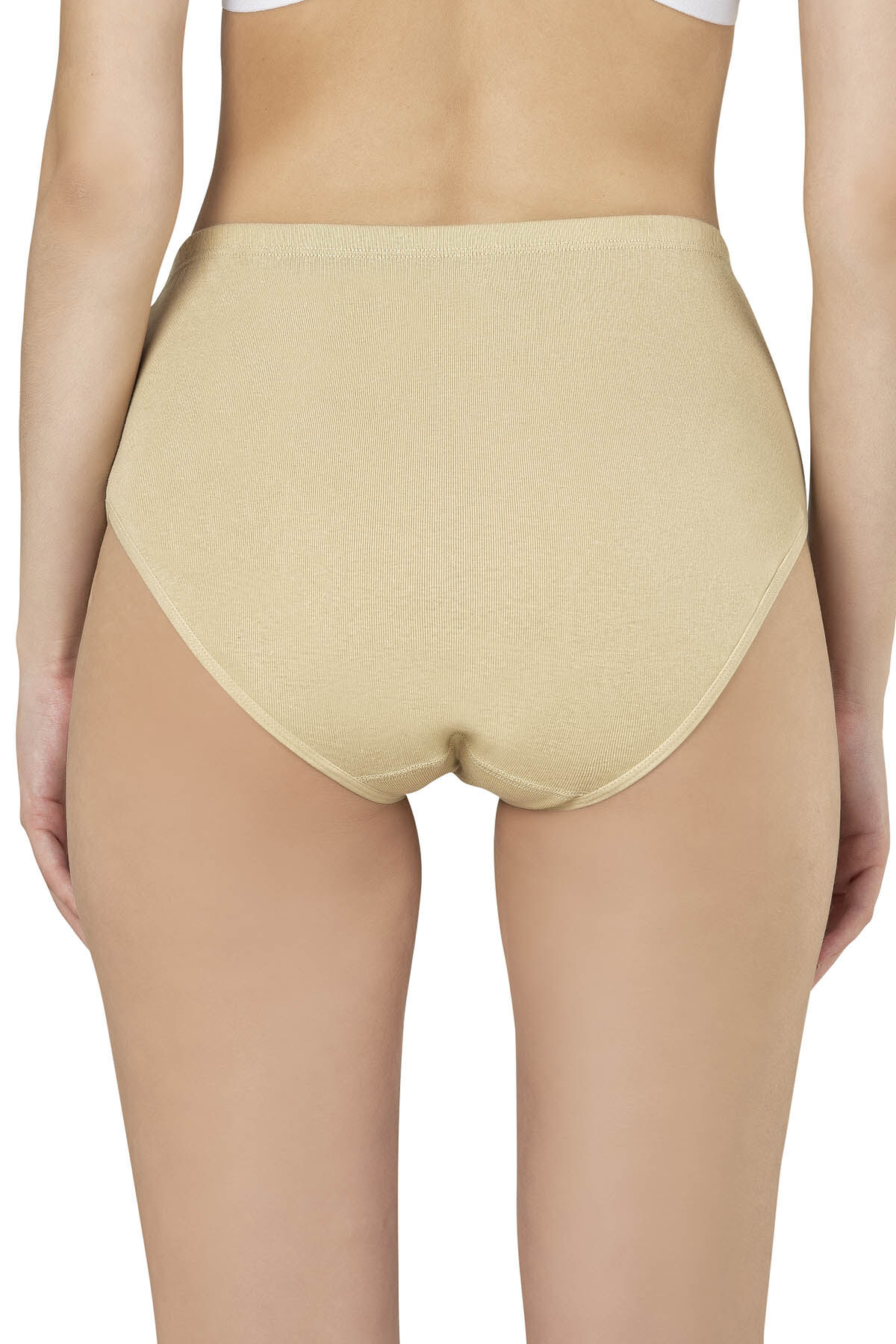 Özkan 0305 6'lı Paket Kadın Ribana Esnek Pamuklu Yüksek Bel Bato Külot