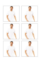 Özkan 0055 6'lı Paket Erkek %100 Pamuklu Penye Esnek Rahat Kapalı Yaka Atlet Fanila - Thumbnail