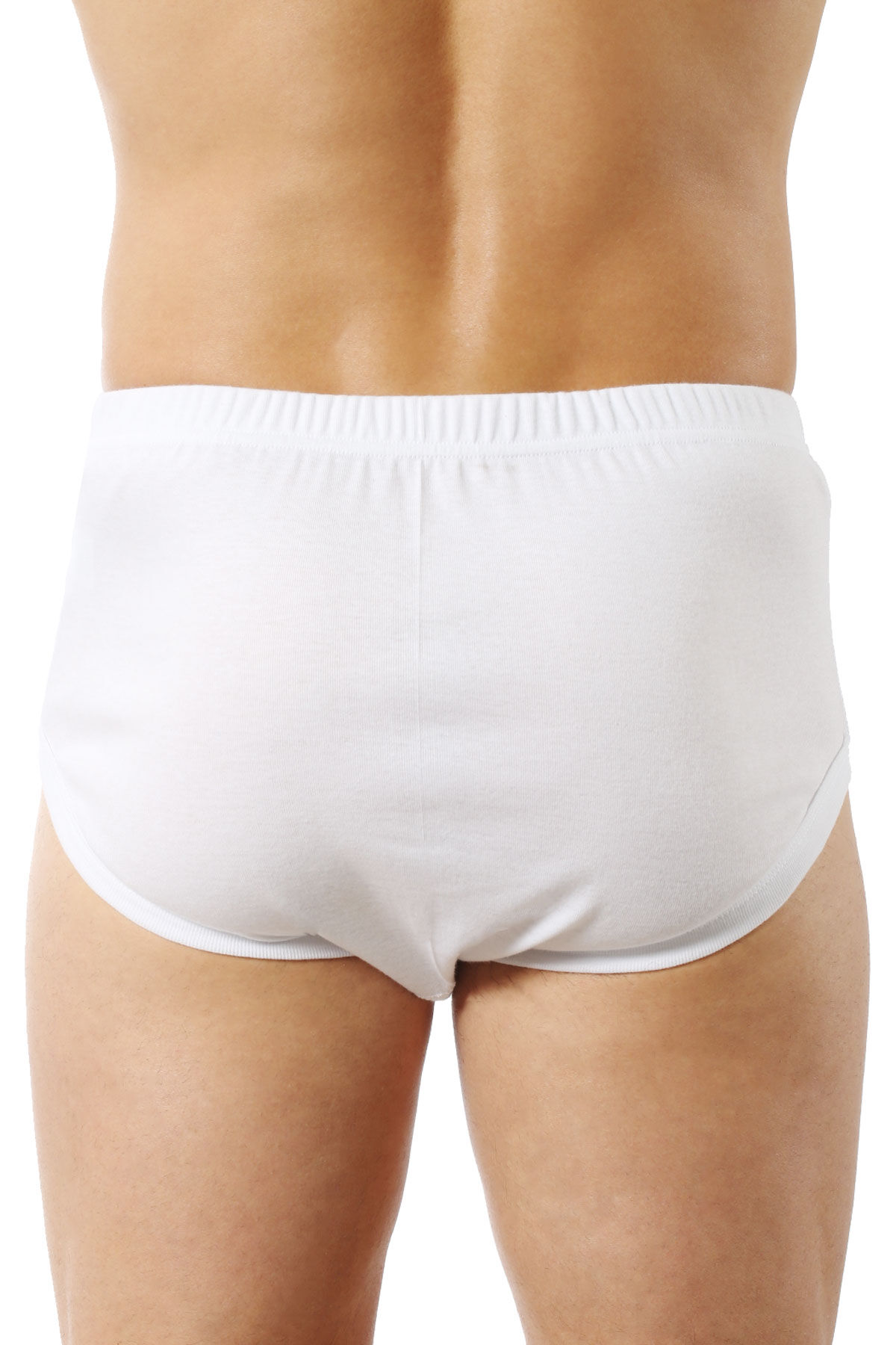 Özkan 0117 6'lı Paket Erkek Pamuklu Ribana Torbalı Esnek Yumuşak Rahat Slip Külot