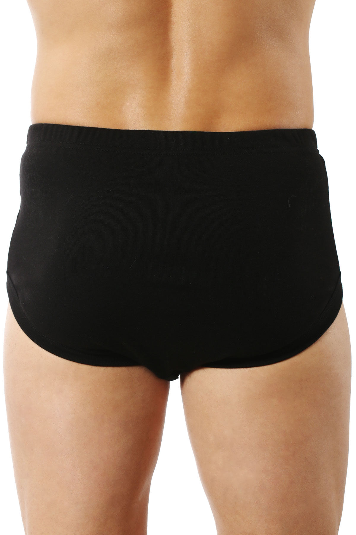 Özkan 0117 6'lı Paket Erkek Pamuklu Ribana Torbalı Esnek Yumuşak Rahat Slip Külot