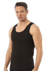 Özkan Underwear Özkan 0050 6'lı Paket Erkek %100 Pamuklu Penye Süprem Kalın Askılı Atlet - Thumbnail