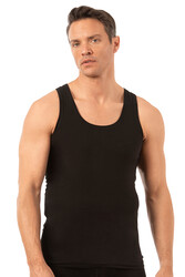 Özkan Underwear Özkan 0050 6'lı Paket Erkek %100 Pamuklu Penye Süprem Kalın Askılı Atlet - Thumbnail