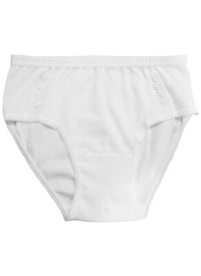 Özkan Underwear - Özkan 0825 6'lı Paket Kız Çocuk Ribana Papatyalı Külot (1)