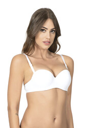 Belvü 1110 Desteksiz Balenli Boş Kap Sütyen - Thumbnail