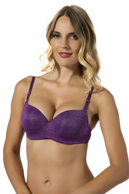 Belvü - Belvü 1135 Destekli Balenli Push Up Sütyen