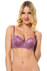 Belvü 1149 Destekli Push Up Balenli Sütyen - Thumbnail