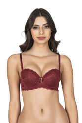 Belvü 1149 Destekli Push Up Balenli Sütyen - Thumbnail