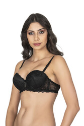 Belvü 1149 Destekli Push Up Balenli Sütyen - Thumbnail