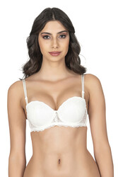 Belvü 1149 Destekli Push Up Balenli Sütyen - Thumbnail