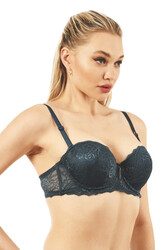 Belvü 1149 Destekli Push Up Balenli Sütyen - Thumbnail