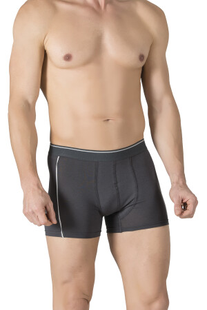 Özkan 11314 Erkek Penye Likralı Pamuklu Boxer - 5