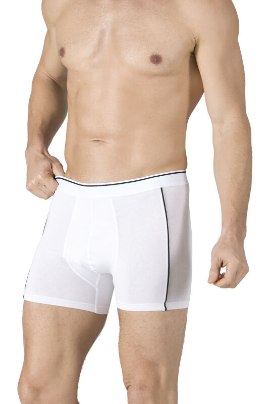 Özkan 11314 Erkek Penye Likralı Pamuklu Boxer - 10