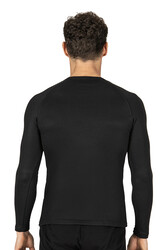 Özkan 11317 Erkek Termal Viskon Uzun Kollu Simit Yaka Body Fanila - Thumbnail