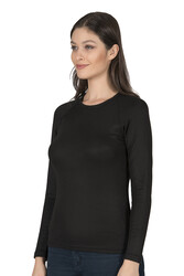 Özkan 23612 Kadın Viskon Uzun Kollu Yuvarlak Simit Yaka Termal İçlik Fanila - Thumbnail