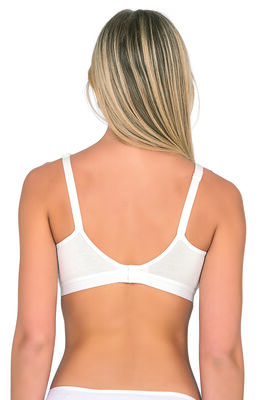 Özkan Underwear - Kompedan 428 Kadın Pamuklu Esnek Rahat Balensiz Telsiz Dolgusuz Boş Kap Lohusa Emzirme Sütyeni (1)