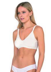 Koza 80082 Kadın Pamuklu Boş Kap Balensiz Hamile Lohusa Emzirme Sütyeni - Thumbnail