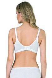 Koza 80082 Kadın Pamuklu Boş Kap Balensiz Hamile Lohusa Emzirme Sütyeni - Thumbnail