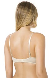 Le Jardin 7050 Micro Kaplı Kulaksız Push Up Balenli Silikonlu Sütyen - Thumbnail