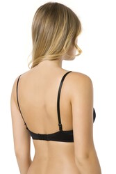 Le Jardin 7050 Micro Kaplı Kulaksız Push Up Balenli Silikonlu Sütyen - Thumbnail