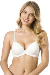 Le Jardin 7050 Micro Kaplı Kulaksız Push Up Balenli Silikonlu Sütyen - Thumbnail
