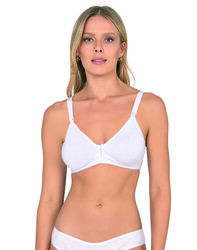 NBB 3581 Kadın Pamuklu Hamile Lohusa Esnek Yumuşak Desteksiz Balensiz Emzirme Sütyeni - Thumbnail