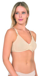 NBB 3581 Kadın Pamuklu Hamile Lohusa Esnek Yumuşak Desteksiz Balensiz Emzirme Sütyeni - Thumbnail