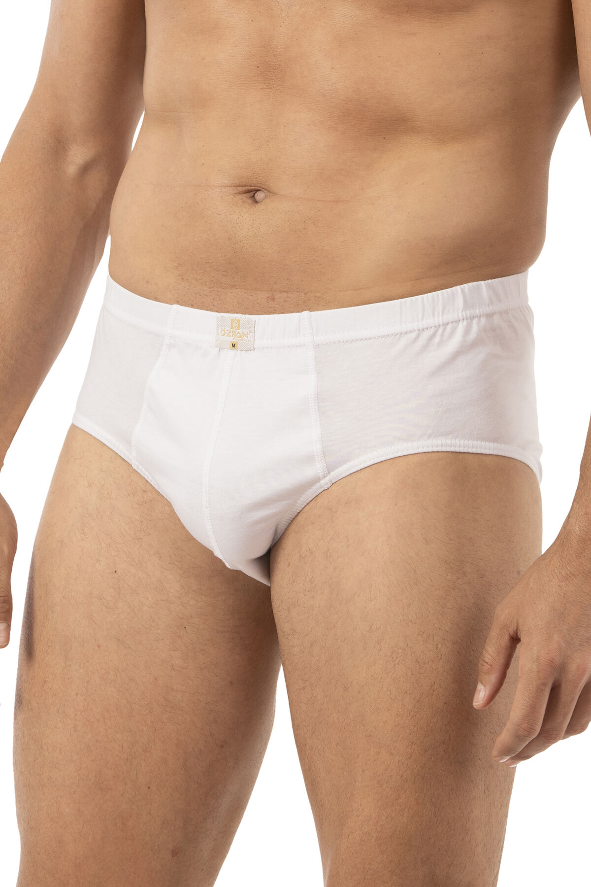 Özkan 0037 6'lı Paket Erkek %100 Pamuklu Penye Süprem Esnek Rahat Slip Külot