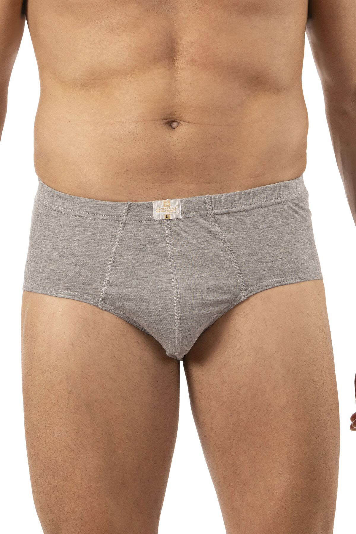 Özkan 0037 6'lı Paket Erkek %100 Pamuklu Penye Süprem Esnek Rahat Slip Külot