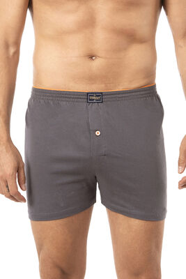 Özkan Underwear - Özkan 0041 3'lü Paket Erkek %100 Pamuklu Şardonlu Klasik Rahat Kesim Havlu Bel Süprem Penye Boxer (1)