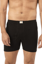 Özkan 0043 3'lü Paket Erkek %100 Pamuklu Penye Süprem Kumaş Esnek Rahat Paçalı Don Boxer Külot - Thumbnail