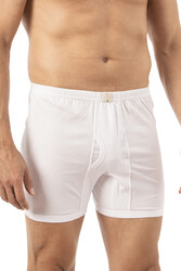 Özkan 0043 6'lı Paket Erkek %100 Pamuklu Penye Süprem Kumaş Esnek Rahat Torbalı Paçalı Don Boxer Külot - Thumbnail