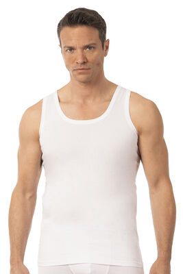 Özkan Underwear - Özkan 0050 3'lü Paket Erkek %100 Pamuklu Süprem Esnek Rahat Kalın Askılı Atlet (1)