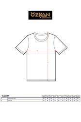 Özkan 0055 3'lü Paket Erkek %100 Pamuklu Süprem Esnek Rahat Kapalı Yaka Atlet Fanila - Thumbnail